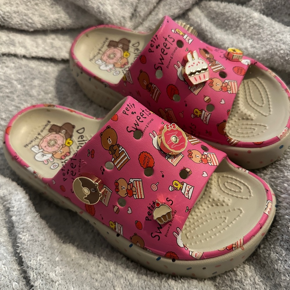 Brown and Friends Clog Crocs